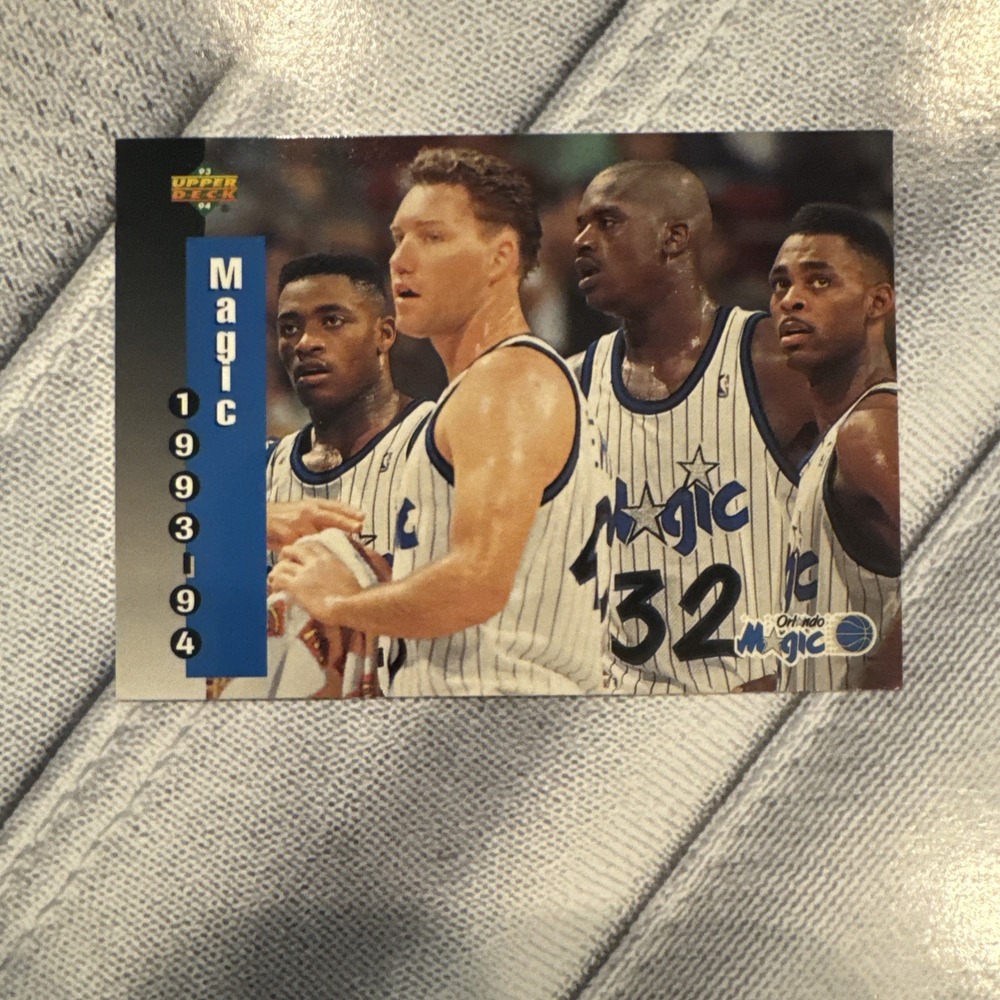 1993-94 Upper Deck Shaquille O'Neal #228 Orlando Magic Basketball Card